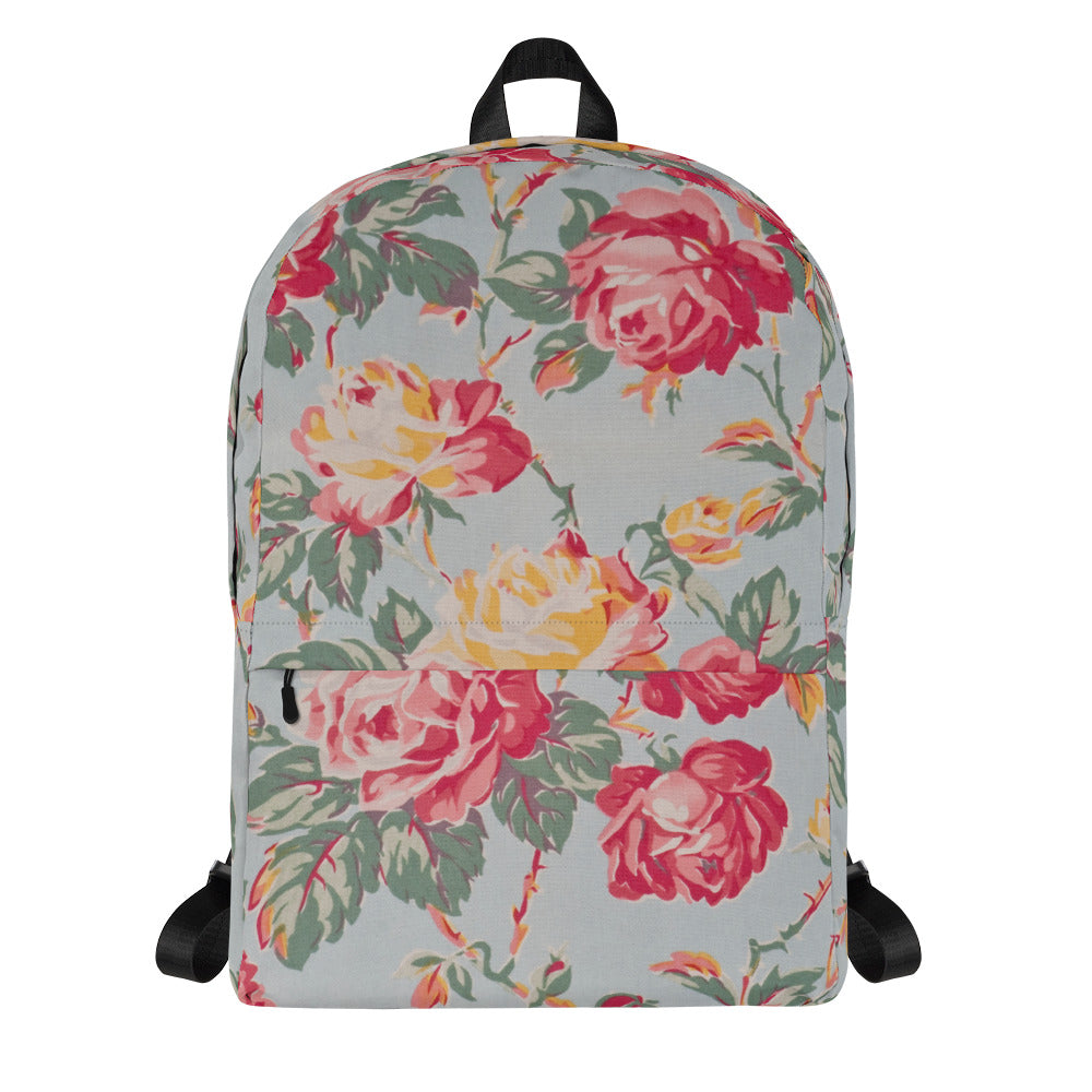 Vintage roses backpack