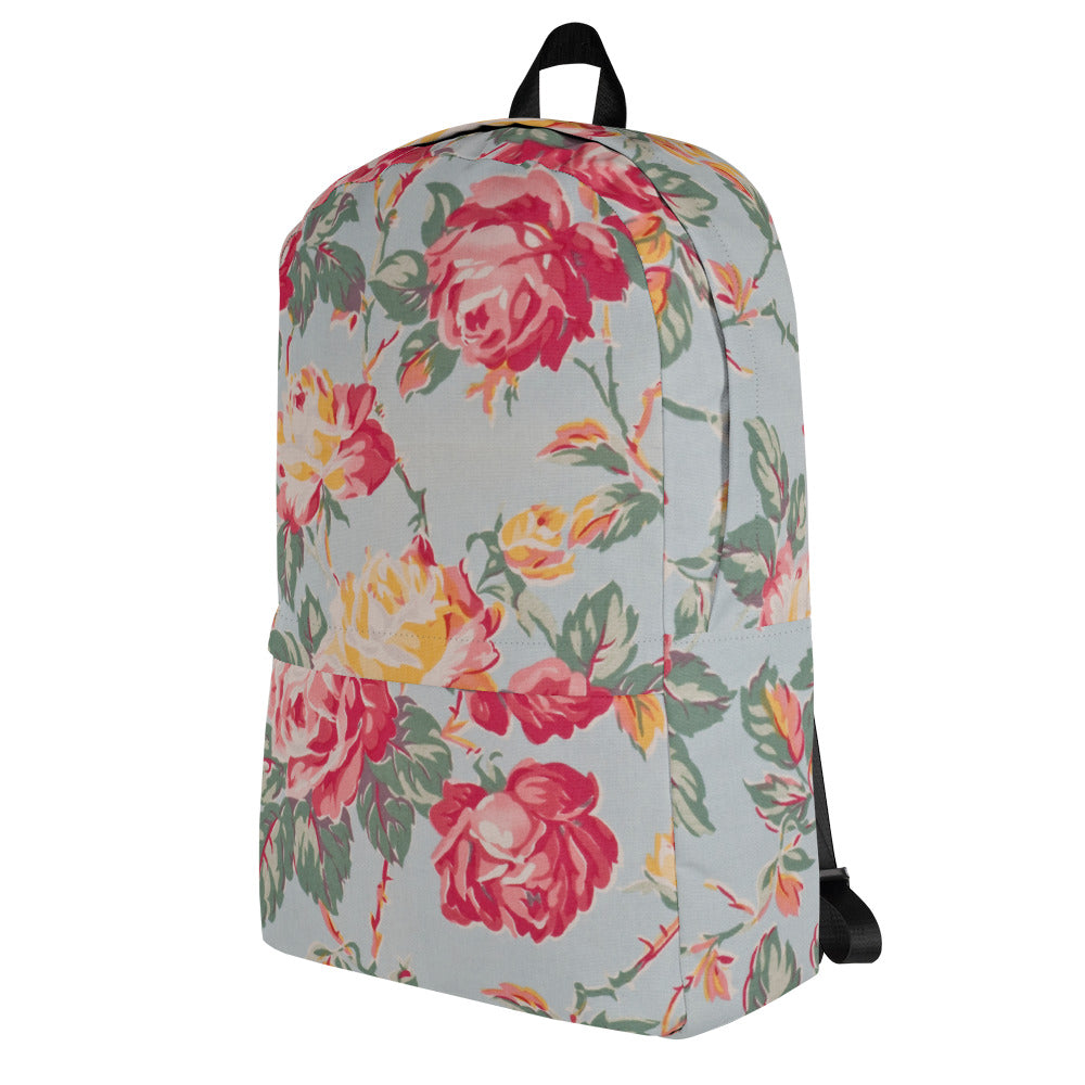 Vintage roses backpack