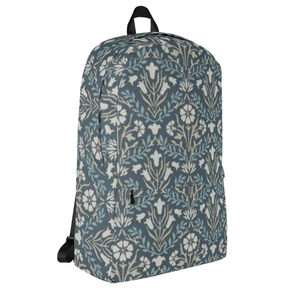 William Morris print backpack