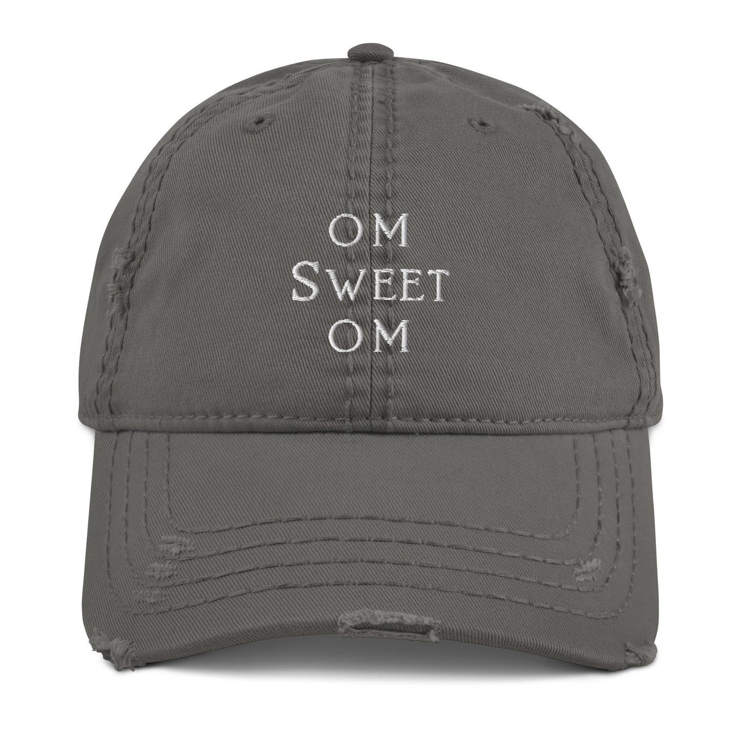 Om Sweet Om distressed baseball hat