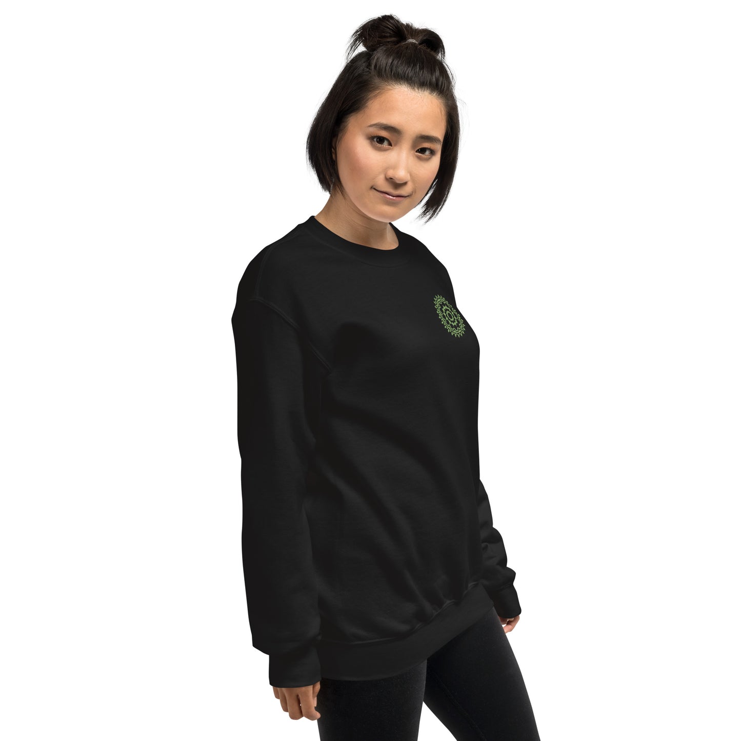 Embroidered Mandala unisex sweatshirt