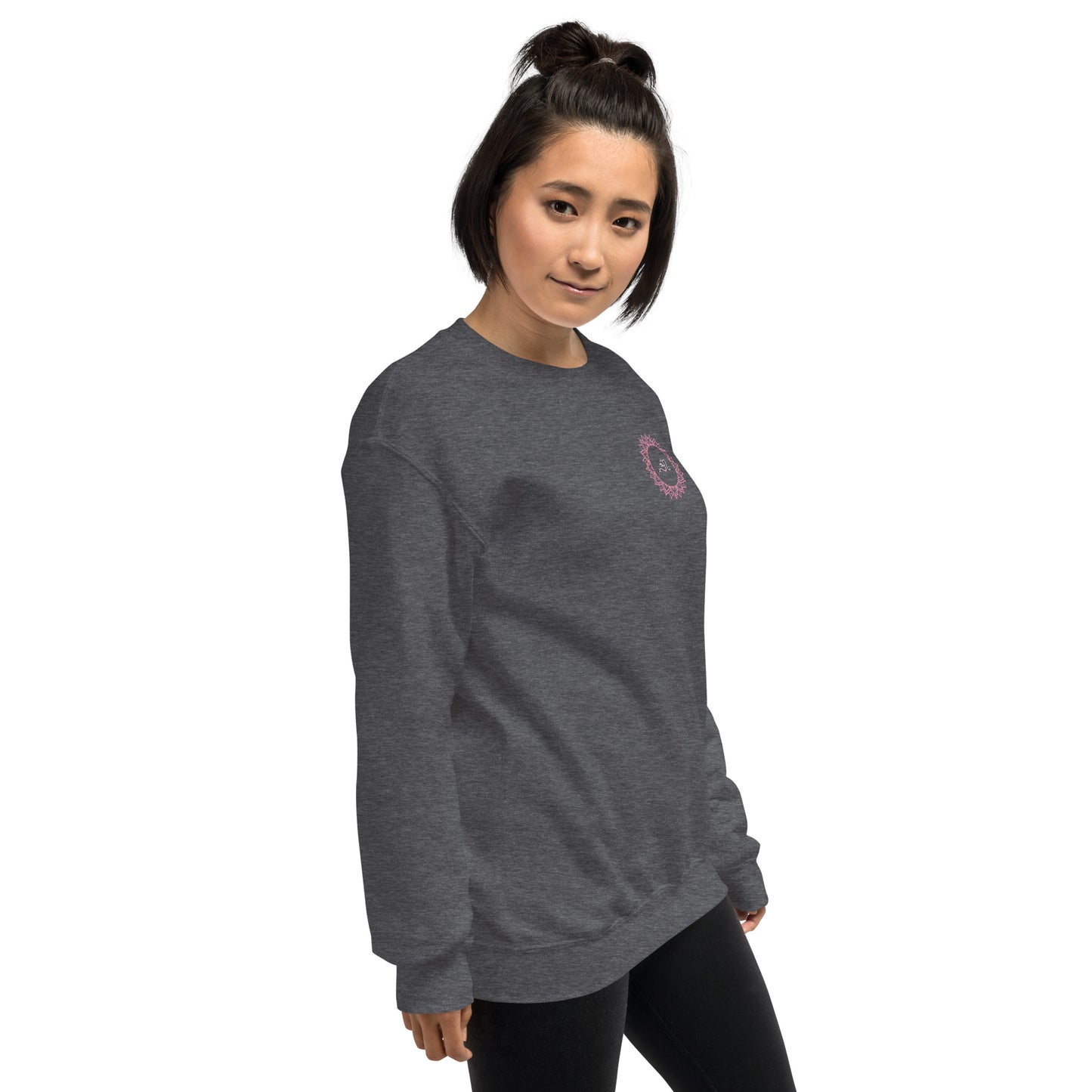 Embroidered Om yoga unisex sweatshirt