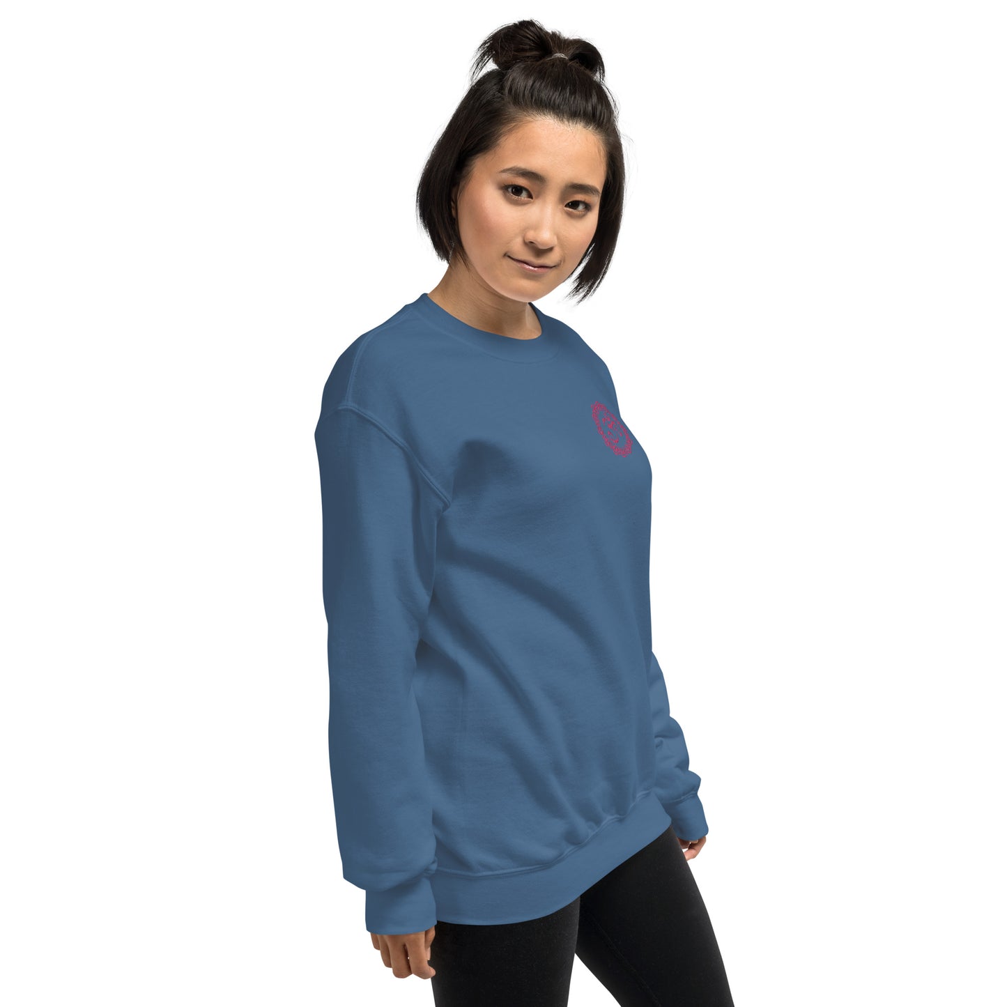 Embroidered Om Mandala unisex sweatshirt