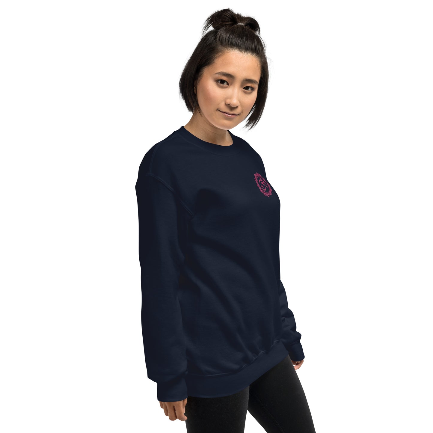 Embroidered Om Mandala unisex sweatshirt