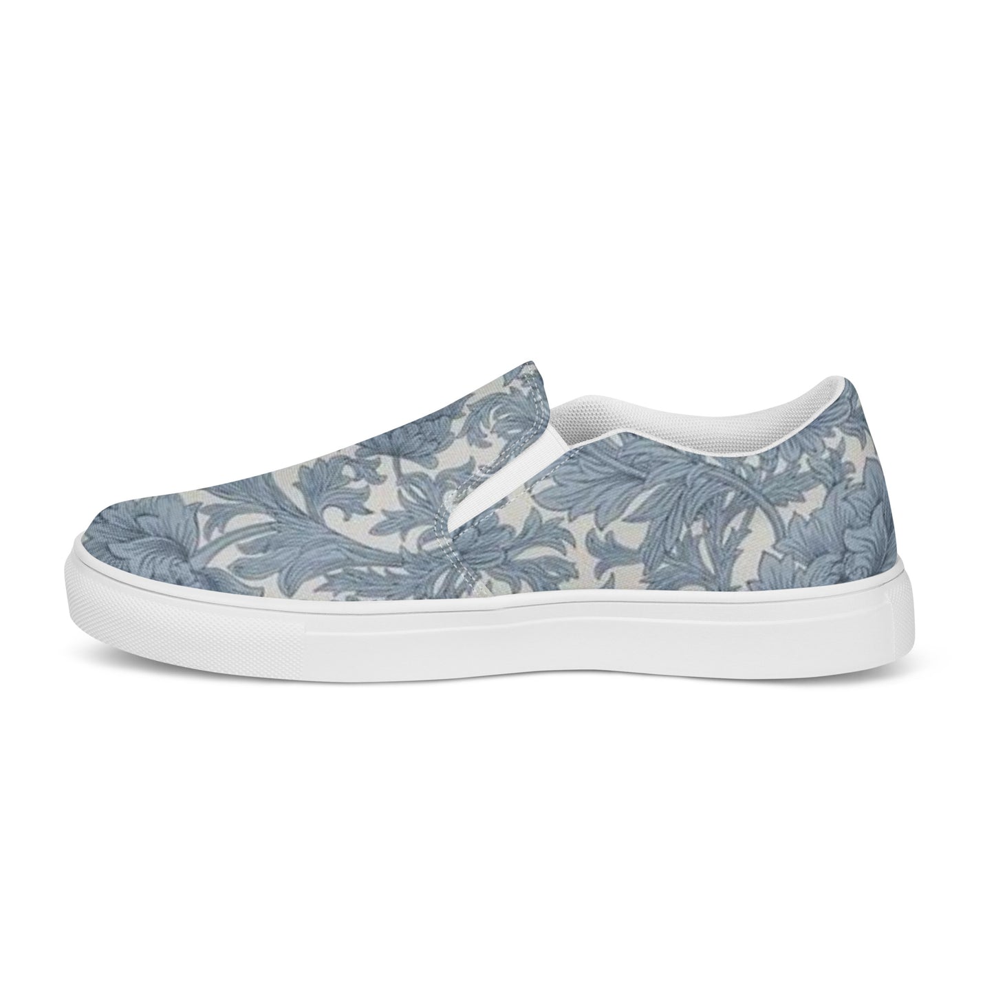 William Morris print women’s slip-on canvas sneakers