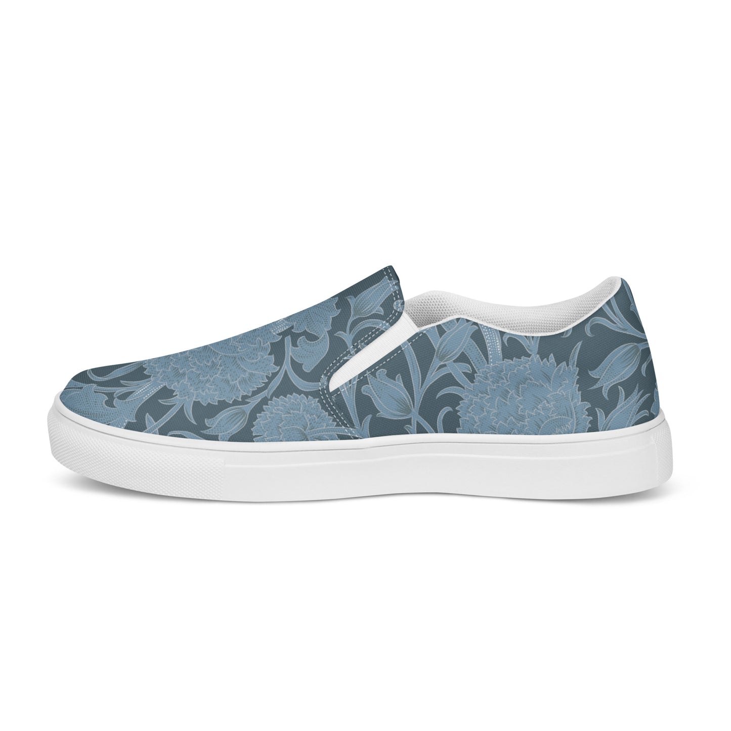 William Morris print women’s slip-on canvas sneakers