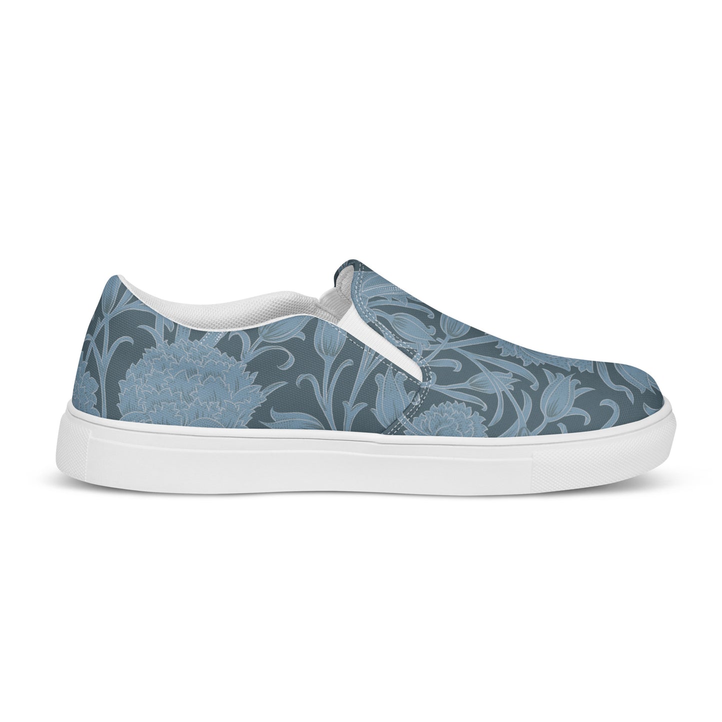 William Morris print women’s slip-on canvas sneakers